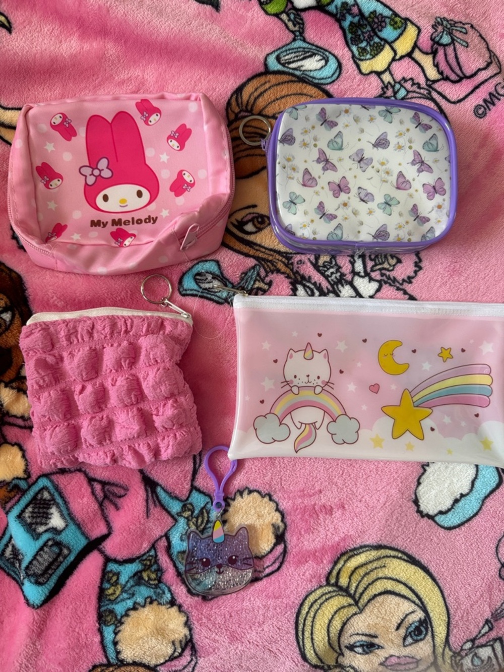 Makeup pouch bundle
